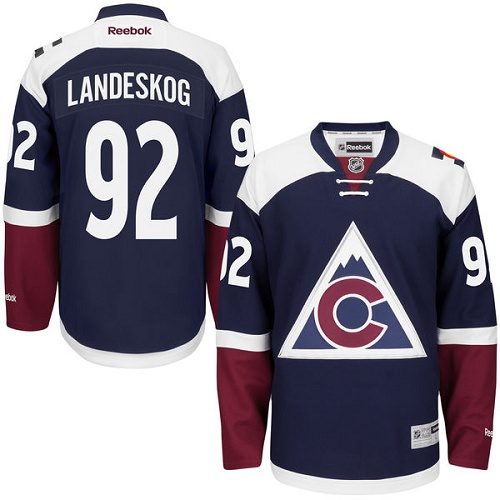 Herren Colorado Avalanche Eishockey Trikot Gabriel Landeskog #92 Reebok 3rd